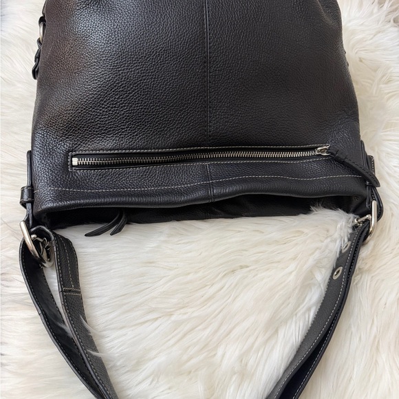 Coach Black Leather Hobo Bag - Picture 11 of 16
